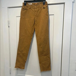 Pilcro and the Letterpress Tan Straight Leg Pants